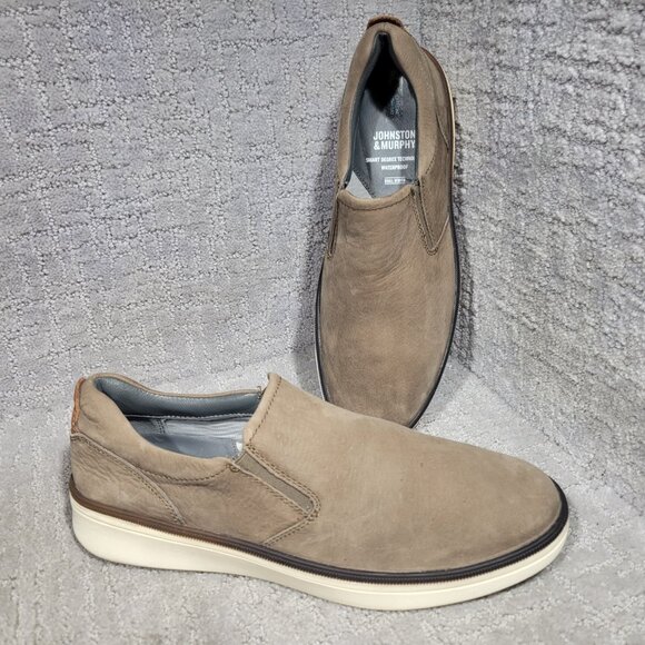 Johnston & Murphy XC4 Foust Mens Size 9.5M Dual Width Waterproof Slip On Shoe - Picture 8 of 12